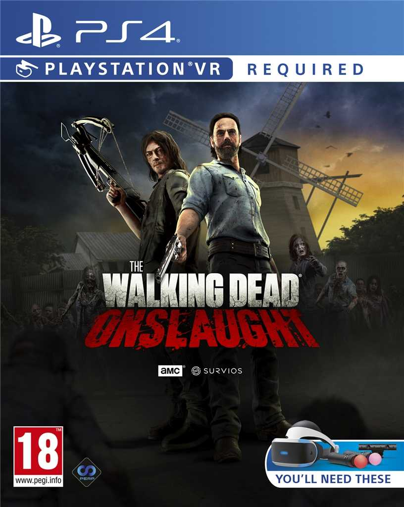 Playstation 4-The Walking Dead Onslaught [Survivors Edition] Tweedehands