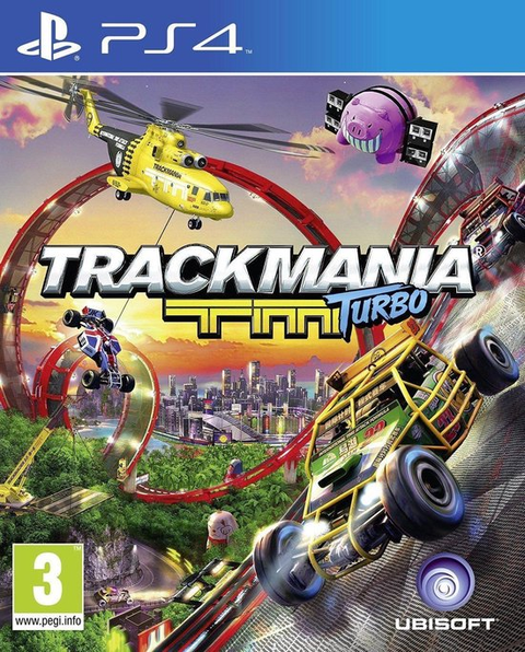 Playstation 4-TrackMania Turbo Tweedehands