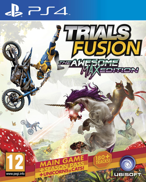 Playstation 4-Trials Fusion: The Awesome MAX Edition Tweedehands