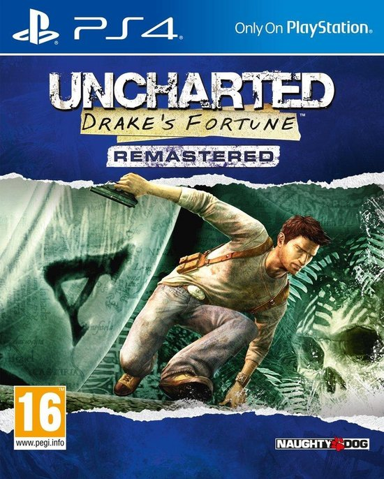 Playstation 4-Uncharted: Drake's Fortune Remastered Tweedehands