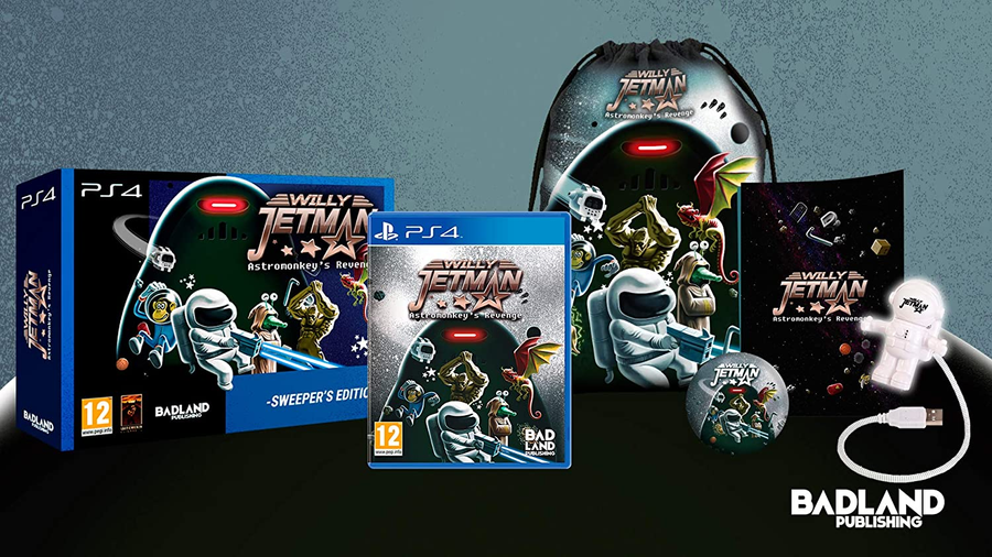 Playstation 4-Willy Jetman: Astromonkey's Revenge [Sweeper Edition] Tweedehands