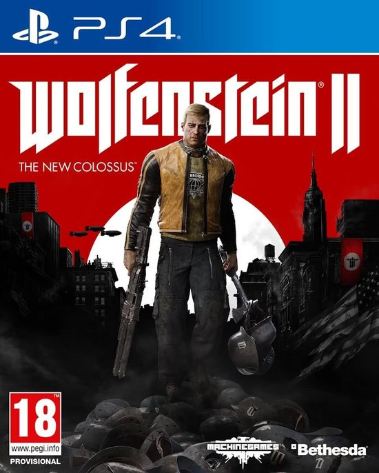 Playstation 4-Wolfenstein II: The New Colossus Tweedehands