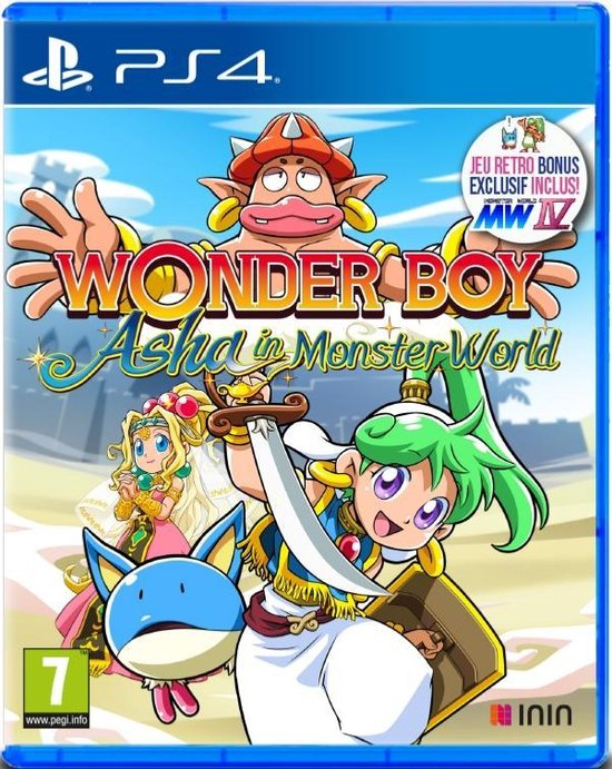 Playstation 4-Wonder Boy: Asha in Monster World Tweedehands