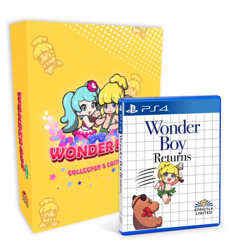 Playstation 4-Wonder Boy Returns [Collector's Edition] Tweedehands
