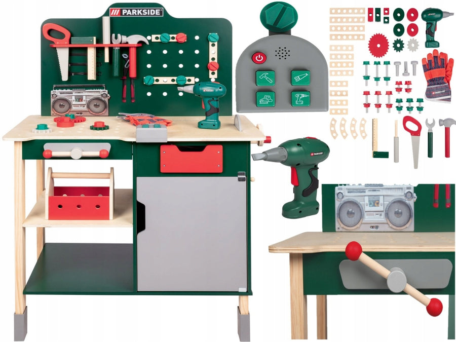 Playtive-Houten Speelgoed Werkbank (Nieuw)