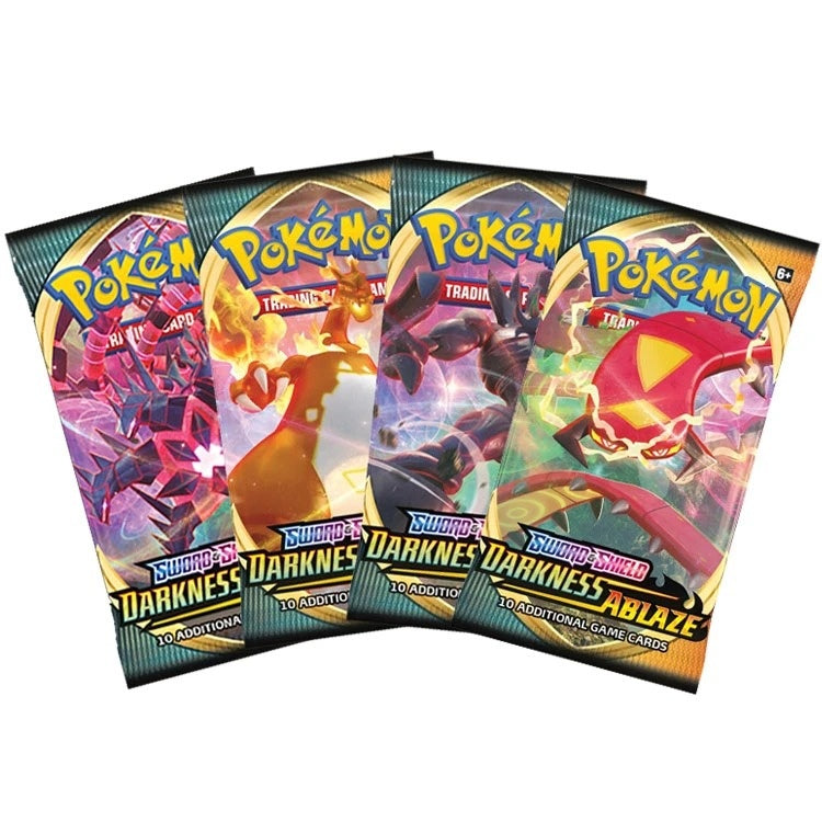 Pokemon-Sword & Shield Darkness Ablaze TCG Booster Pack Tweedehands