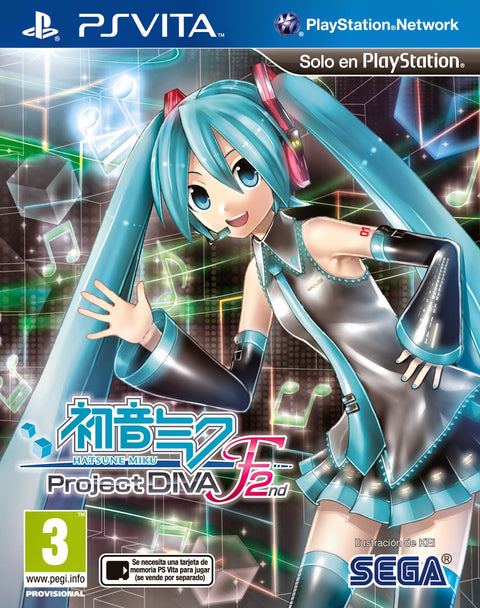 PS Vita-Hatsune Miku: Project Diva F 2nd Tweedehands