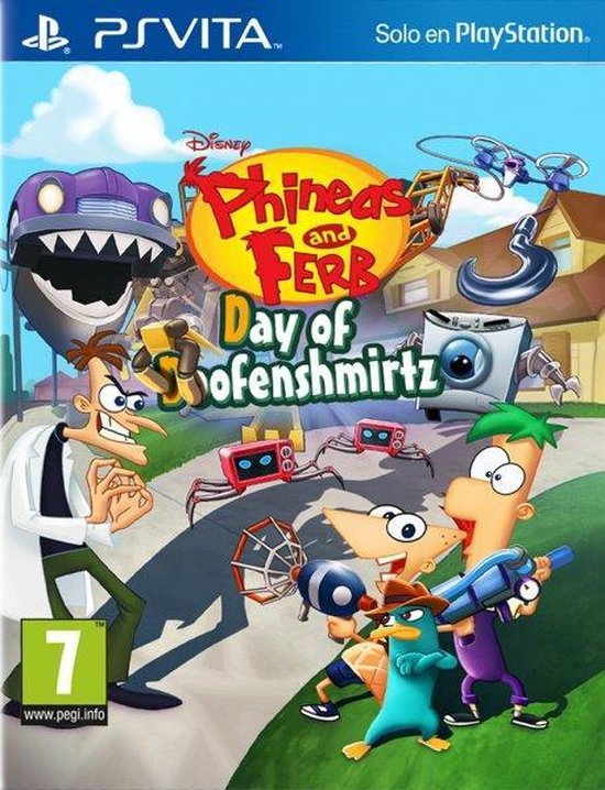 PS Vita-Phineas & Ferb: Day of Doofenshmirtz Tweedehands