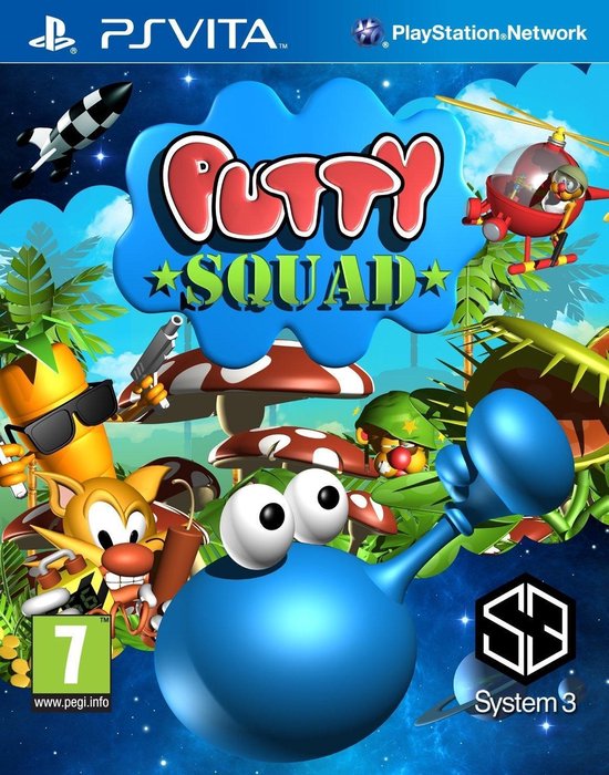 PlayStation Vita Putty Squad, doos voorkant, tweedehands