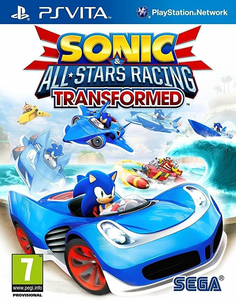 PS Vita-Sonic & All-Stars Racing Transformed Tweedehands