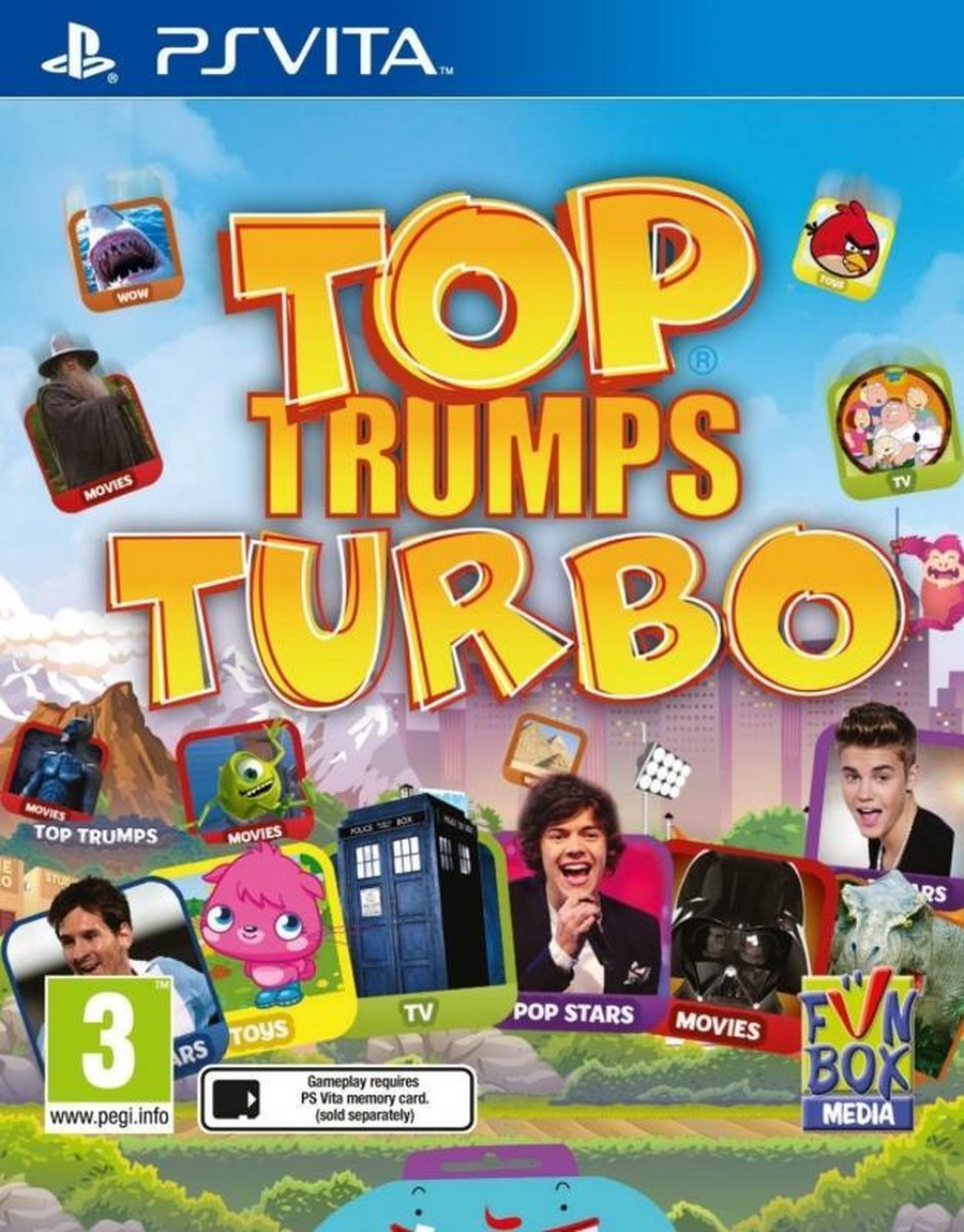PS Vita-Top Trumps Turbo Tweedehands