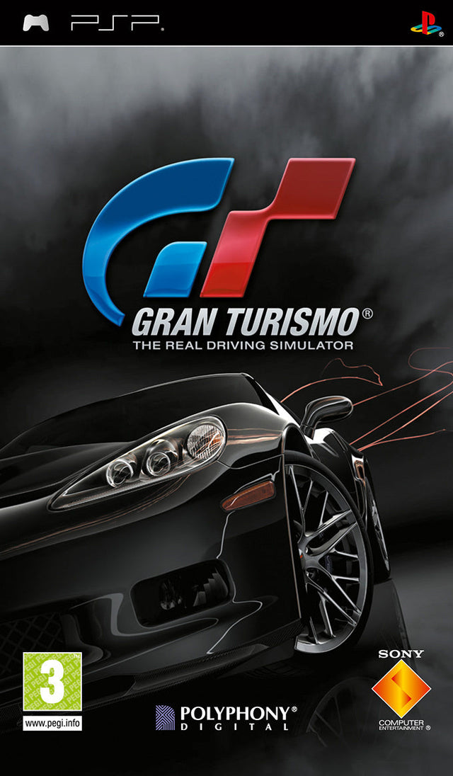 PlayStation Portable PSP Gran Turismo, doos voorkant, tweedehands