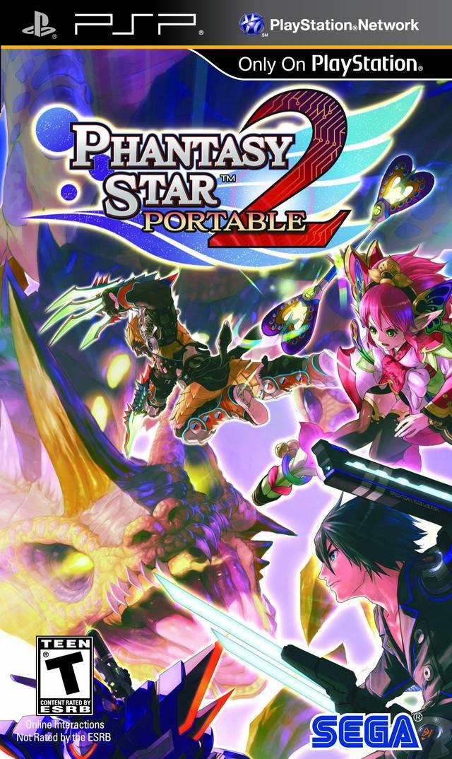 PSP-Phantasy Star Portable 2 Tweedehands