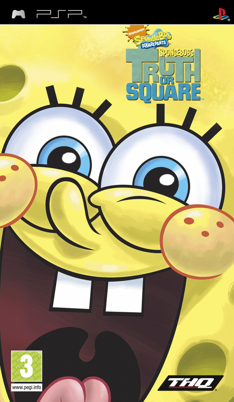 PSP-SpongeBob's Truth or Square Tweedehands