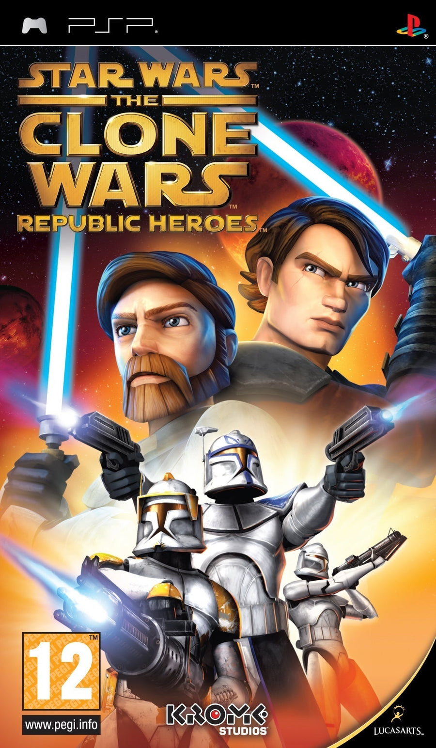 PSP-Star Wars Clone Wars: Republic Heroes Tweedehands