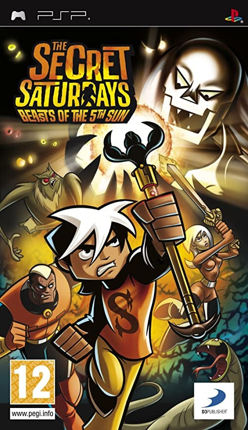 PSP-The Secret Saturdays: Beasts of the 5th Sun Tweedehands