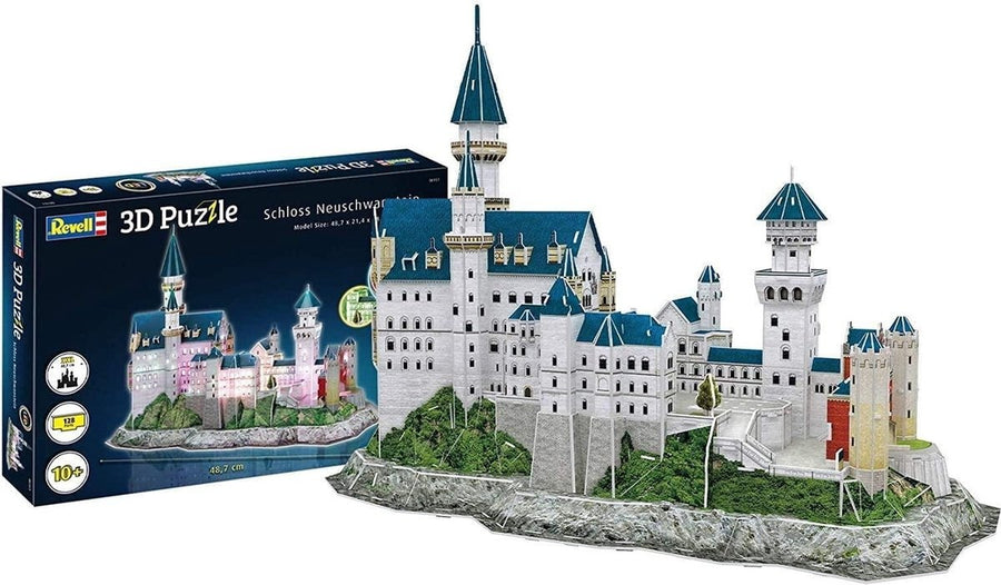Revell-Schloss Neuschwanstein - LED Edition 3D Puzzel (Nieuw)