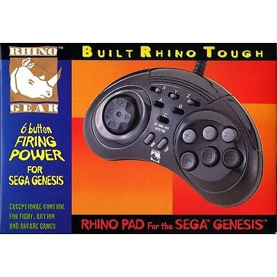 Rhino Gear-Pad / Controller voor Sega Genesis (Nieuw)