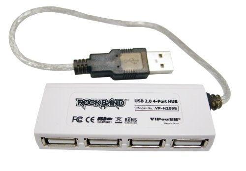 Rock Band-USB Hub met 4 Poorten (PS2, PS3, Xbox 360 en Wii) Tweedehands