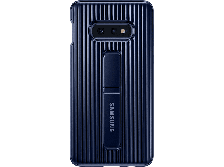 Samsung-Galaxy S10 Protect Standing Cover - Blauw (Nieuw)