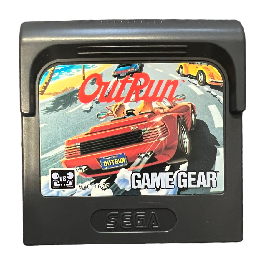 Sega Game Gear-Out Run (Losse Cassette) Tweedehands