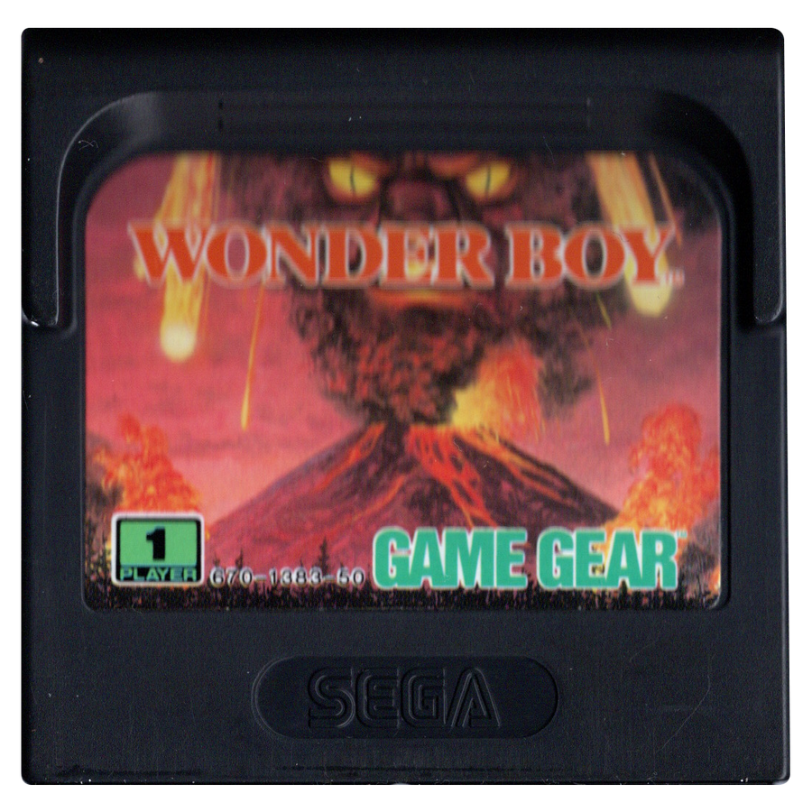 Sega Game Gear-Wonder Boy (Losse Cassette) Tweedehands