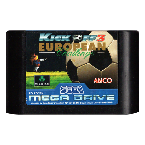Sega Mega Drive-Kick Off 3 European Challenge (Losse Cassette) Tweedehands