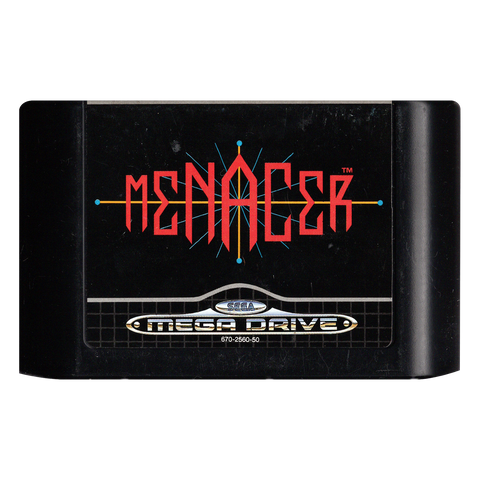 Sega Mega Drive-Menacer 6-Game Cartridge (Losse Cassette) Tweedehands