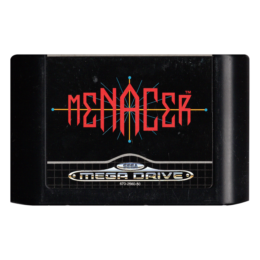 Sega Mega Drive-Menacer 6-Game Cartridge (Losse Cassette) Tweedehands