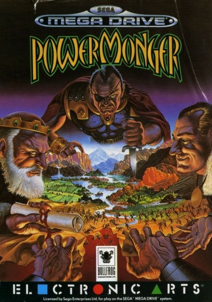 Sega Mega Drive-Powermonger (In doos) Tweedehands