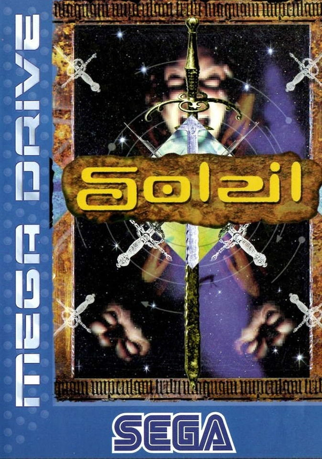 Sega Mega Drive Soleil, doos voorkant, tweedehands