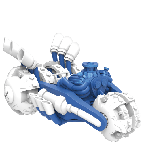 Skylanders-Power Blue Gold Rusher Tweedehands