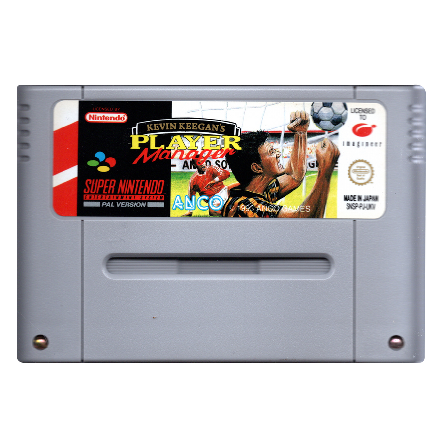 SNES-Kevin Keegan's Player Manager (Losse Cassette) Tweedehands