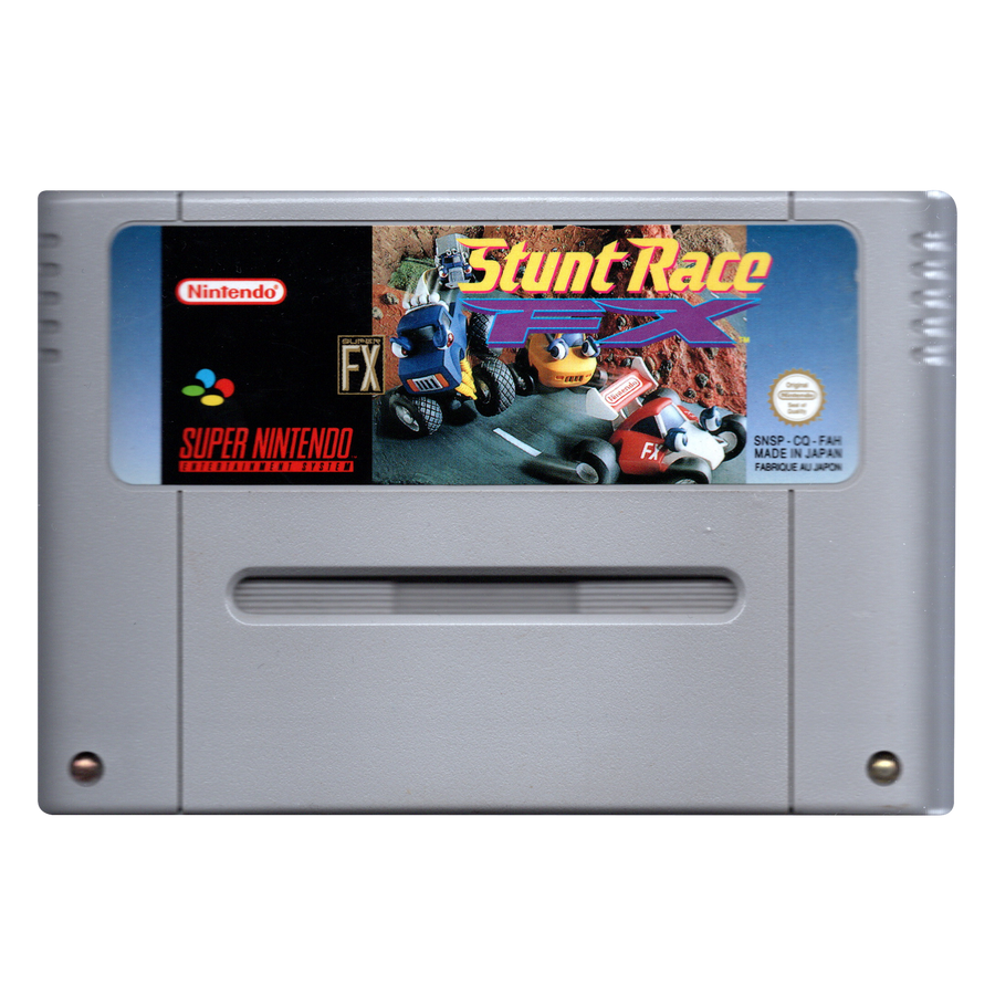 SNES-Stunt Race FX (Losse Cassette) Tweedehands