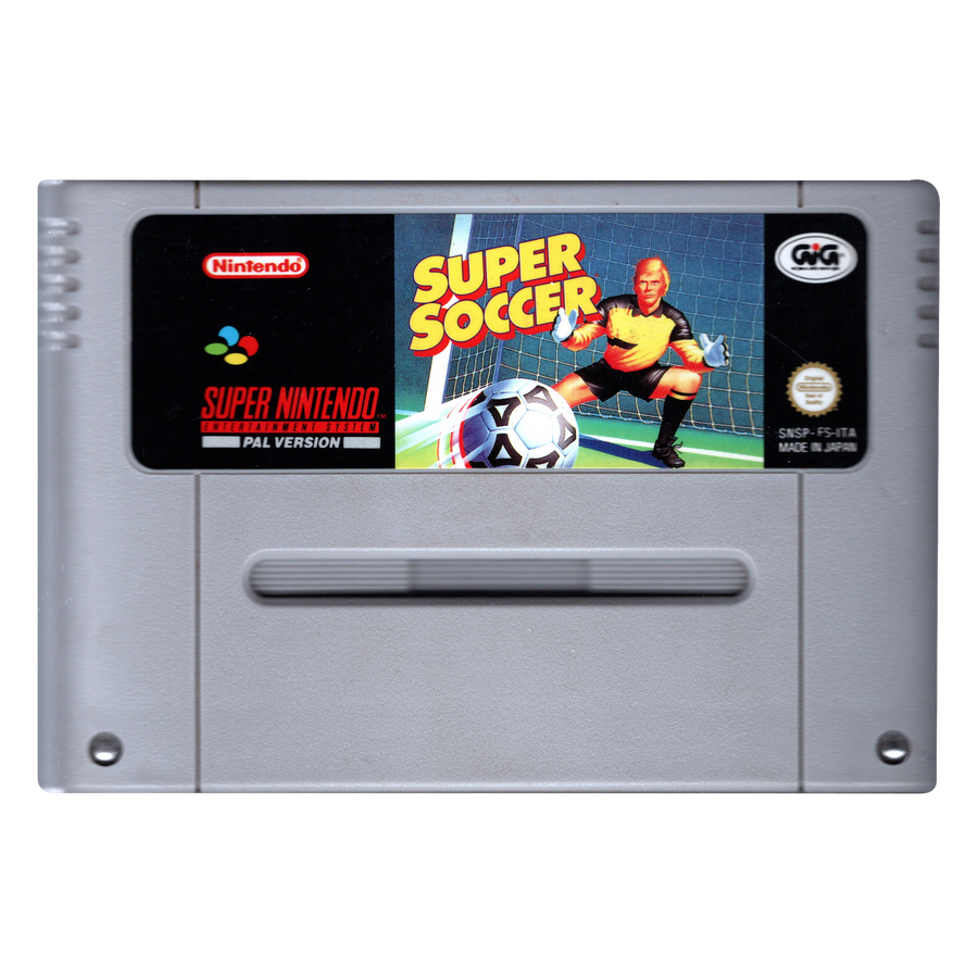 SNES-Super Soccer (Losse Cassette) Tweedehands