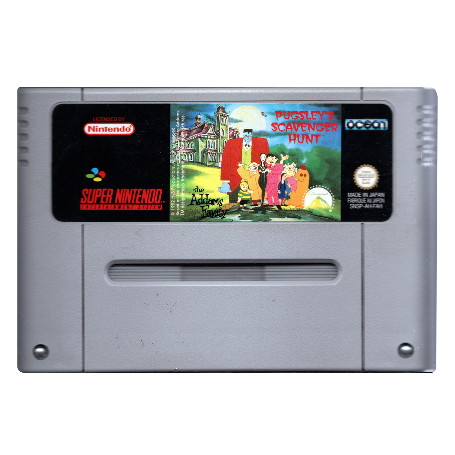 SNES-The Addams Family - Pugsley's Scavenger Hunt (Losse Cassette) Tweedehands