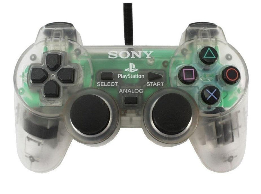 Sony-Playstation 1 DualShock controller - Crystal Tweedehands
