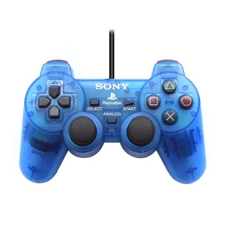 Sony-Playstation 2 DualShock 2 Controller - Blauw (doorzichtig) Tweedehands