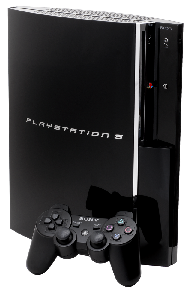 Sony PlayStation 3 Phat 40 GB console, zwart, tweedehands