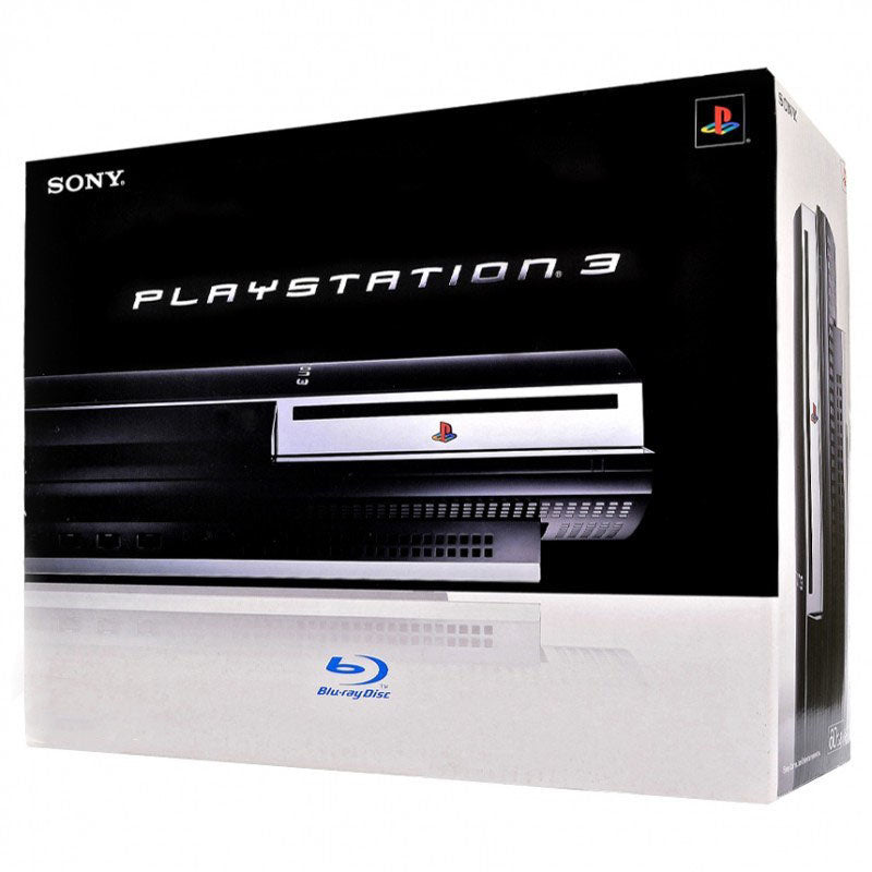 Sony-Playstation 3 Phat - 60 GB Console - Zwart (In doos) Tweedehands