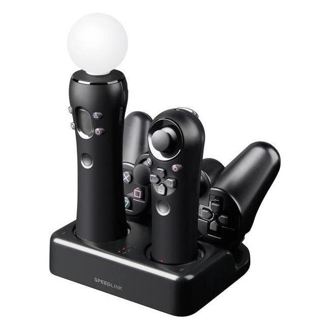 Sony-Playstation 3 SpeedLink 3-in-1 Move Charging System Tweedehands