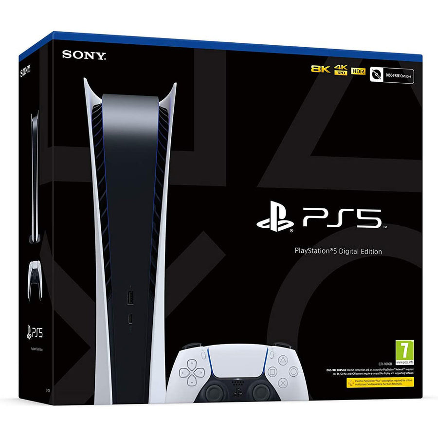 Sony-Playstation 5 Console Digital Edition 825GB (In doos) Tweedehands