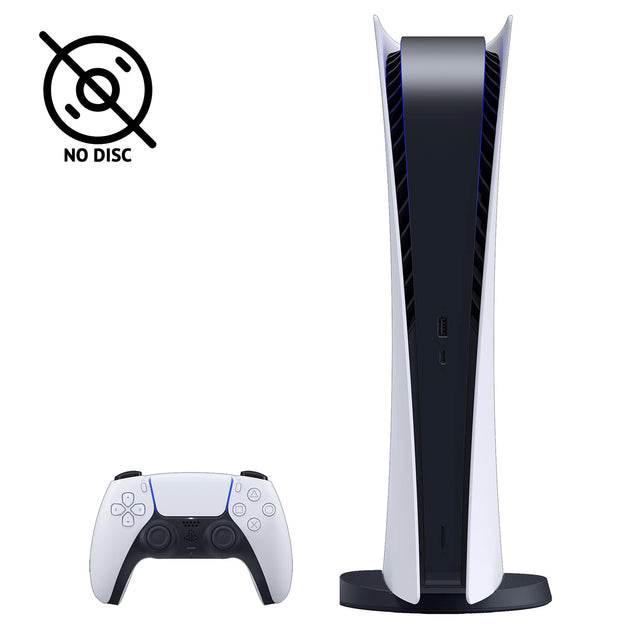 Sony PlayStation 5 Digital Edition console 825 GB, wit, tweedehands