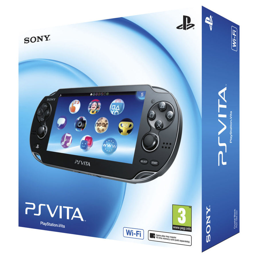 Sony-PS Vita (Playstation Vita) Console - Zwart (In doos) Tweedehands