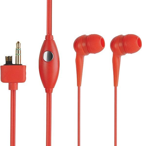 Speedlink-In-Ear Headset + Microfoon voor Nintendo DSi / DSi XL - Rood (Nieuw)