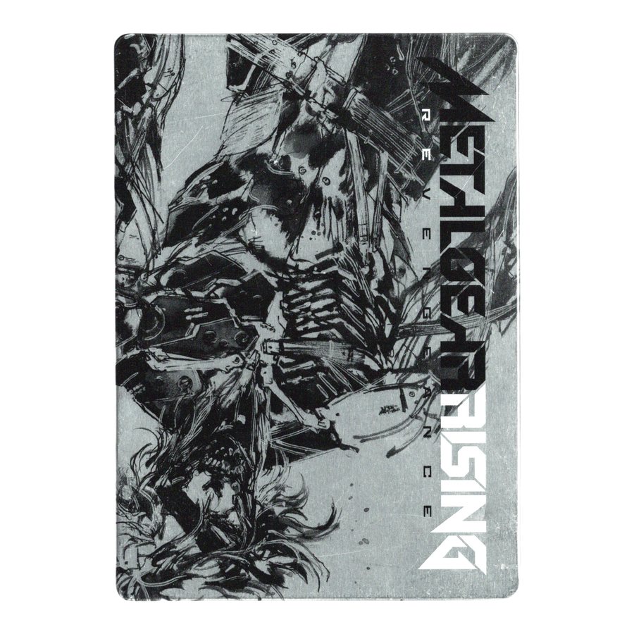 Steelcase-Metal Gear Rising Revengeance (Steelbook met Card Custom Body Inferno Armour zonder game) Tweedehands