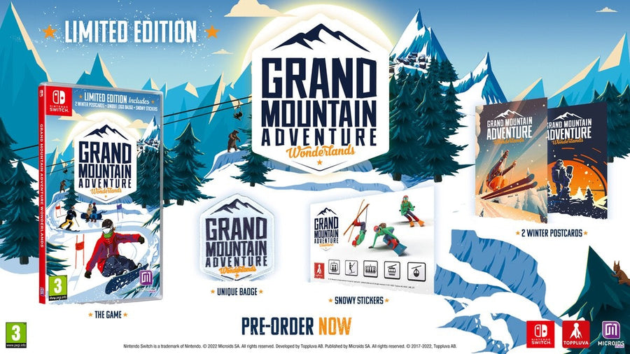 Switch-Grand Mountain Adventure Wonderlands [Limited Edition] Tweedehands