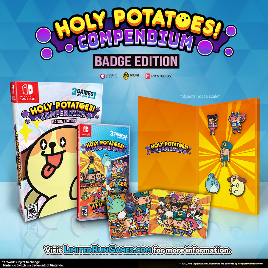 Switch-Holy Potatoes! Compendium [Badge Edition] Tweedehands