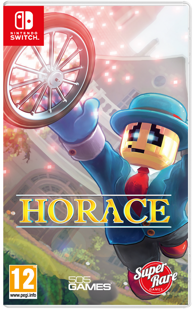 Nintendo Switch Horace, doos voorkant, tweedehands