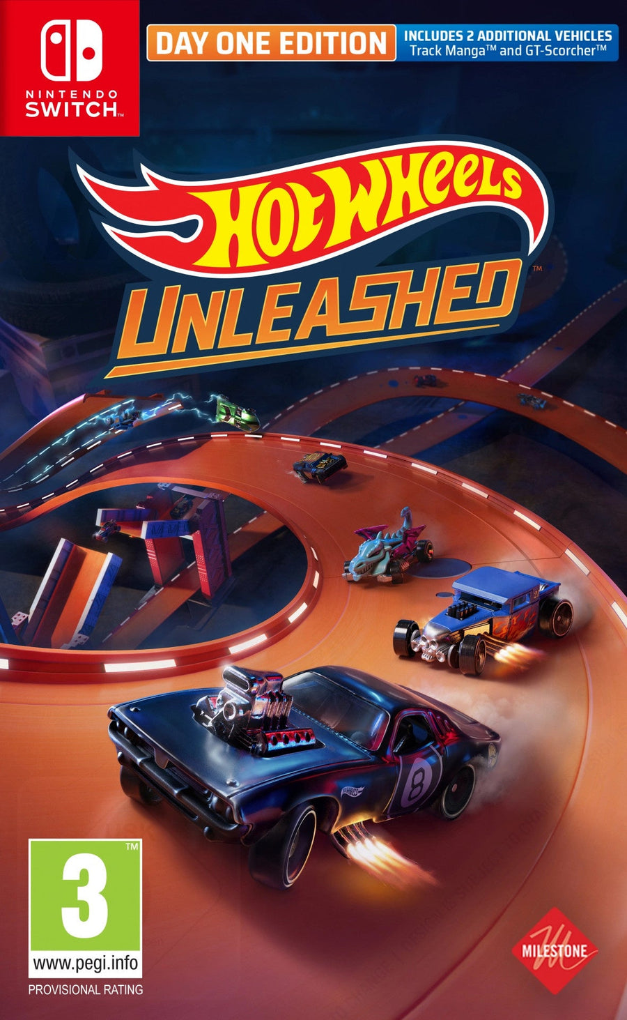 Switch-Hot Wheels Unleashed [Day One Edition] Tweedehands